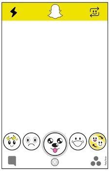 Blank Snapchat Template