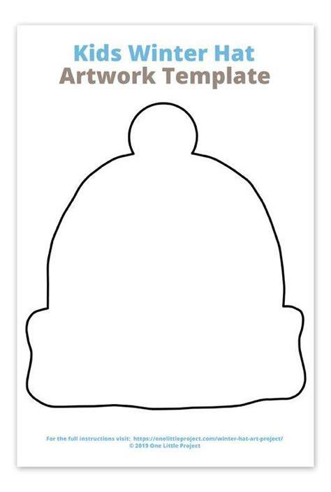 Blank Winter Hat Template