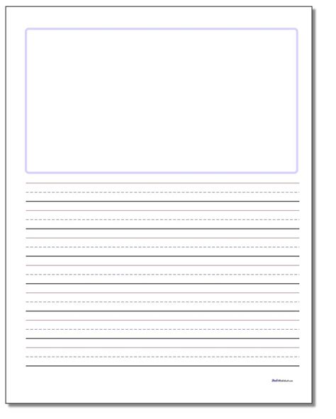 Blank Writing Template