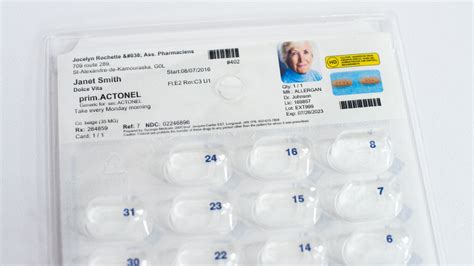 Blister Pack Template