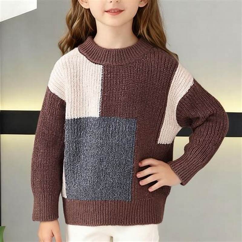 Block Pattern Sweater