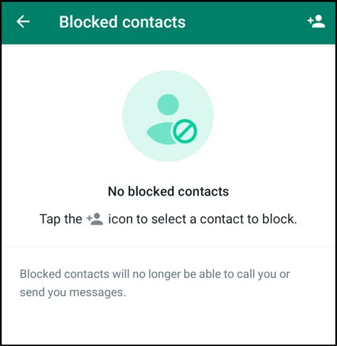 Blocked on Whatsapp