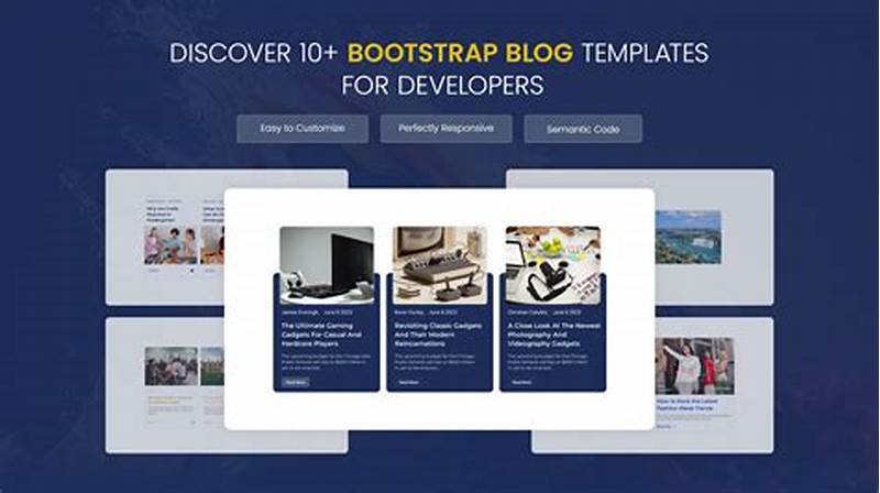 Blog Download Creative Bootstrap Template