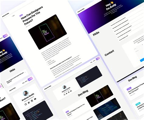 Blog Template Framer