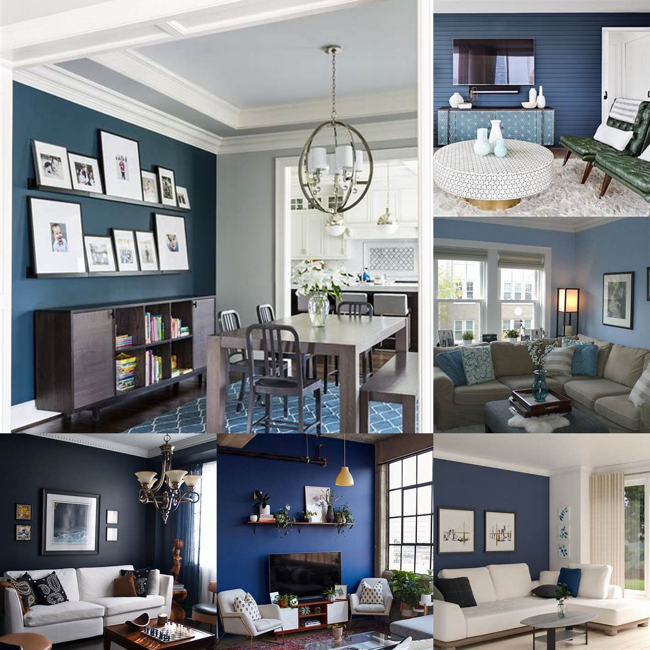 Blue Accent Wall