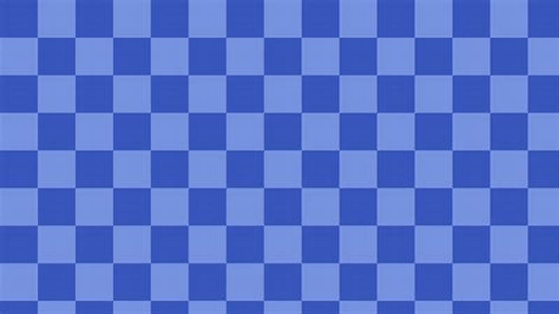 Blue Checkered Pattern