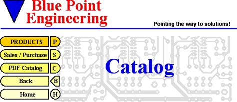 Blue Point Catalog