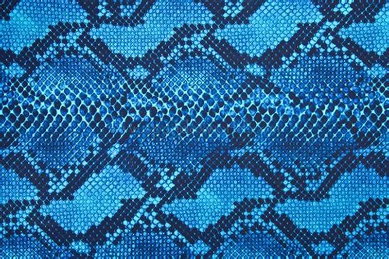 Blue Snake Pattern