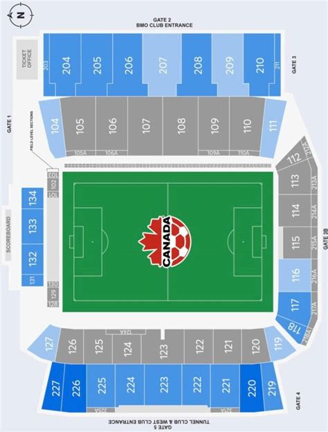 Bmo Stadium Seating Chart With Seat Numbers
