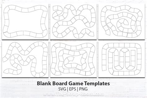 Board Game Templates Bones