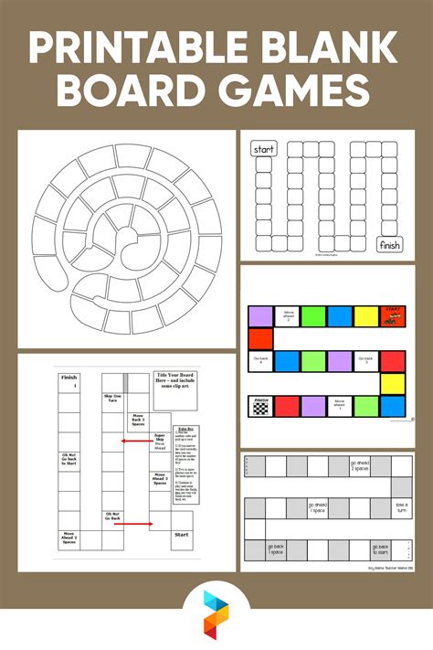 Board Games Printable Free