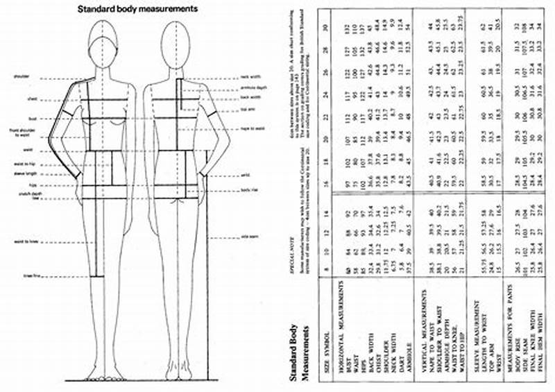 Body Measurements For Pattern Drafting