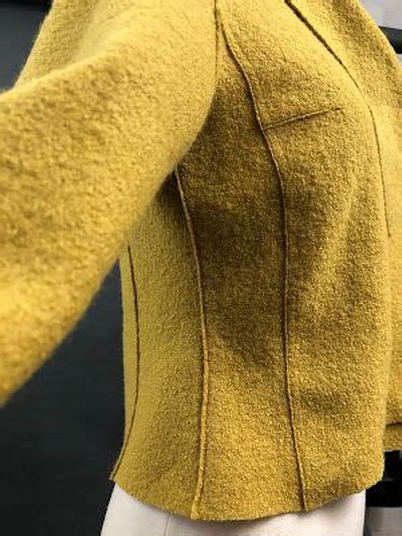 Boiled Wool Jacket Sewing Pattern