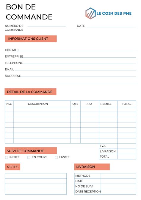 Bon De Commande Catalogue Bon Prix