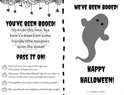 Boo Your Neighbors Printable