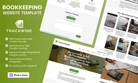 Bookkeeping Website Template