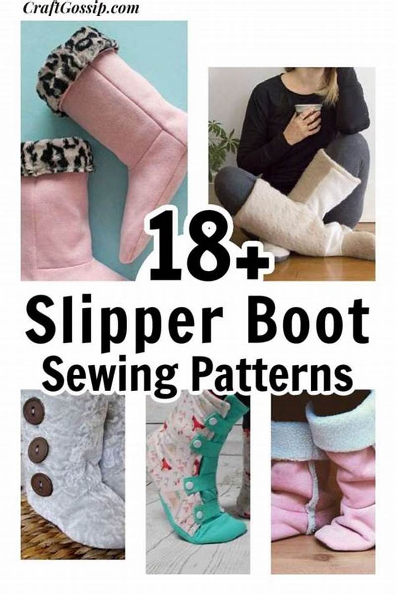 Boot Slipper Pattern