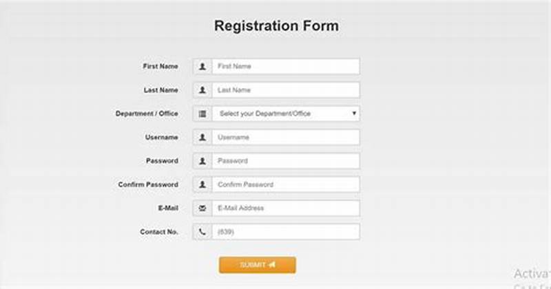 Bootstrap Form Html