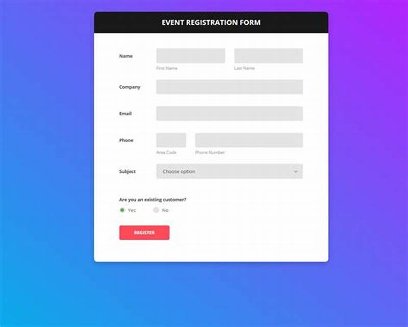 Bootstrap Html Form Example