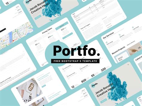 Bootstrap Portfolio Template