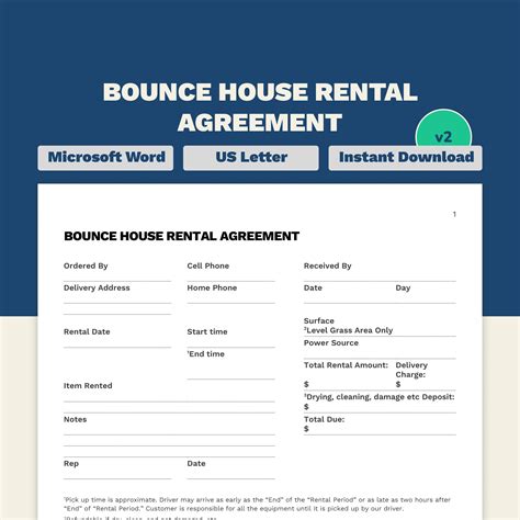Bounce House Template