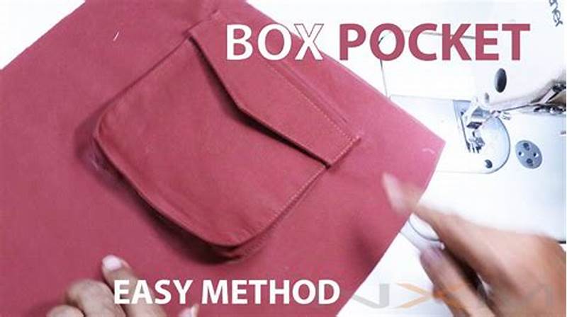Box Pocket Pattern