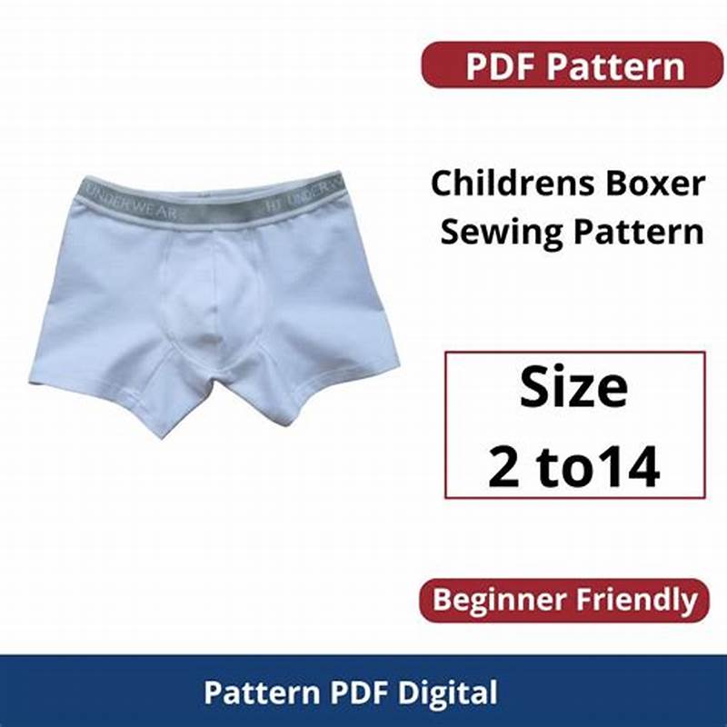 Boxers Pattern Sewing