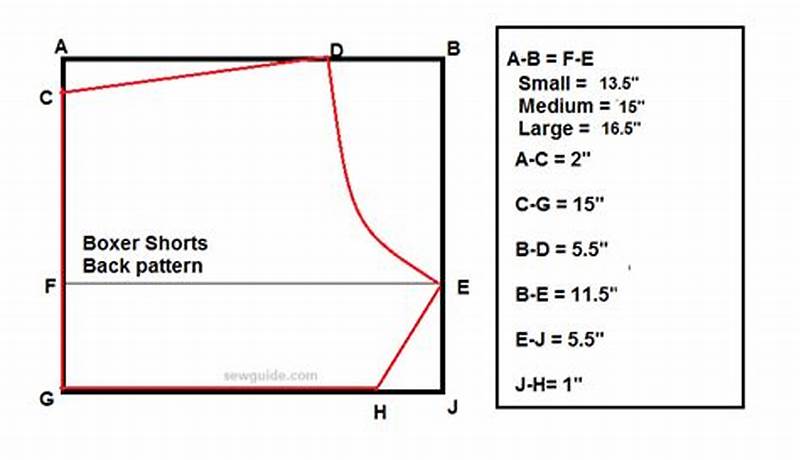 Boxing Shorts Pattern