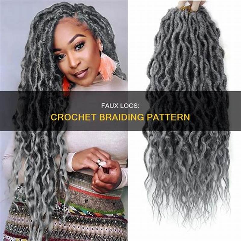 Braid Pattern For Faux Locs