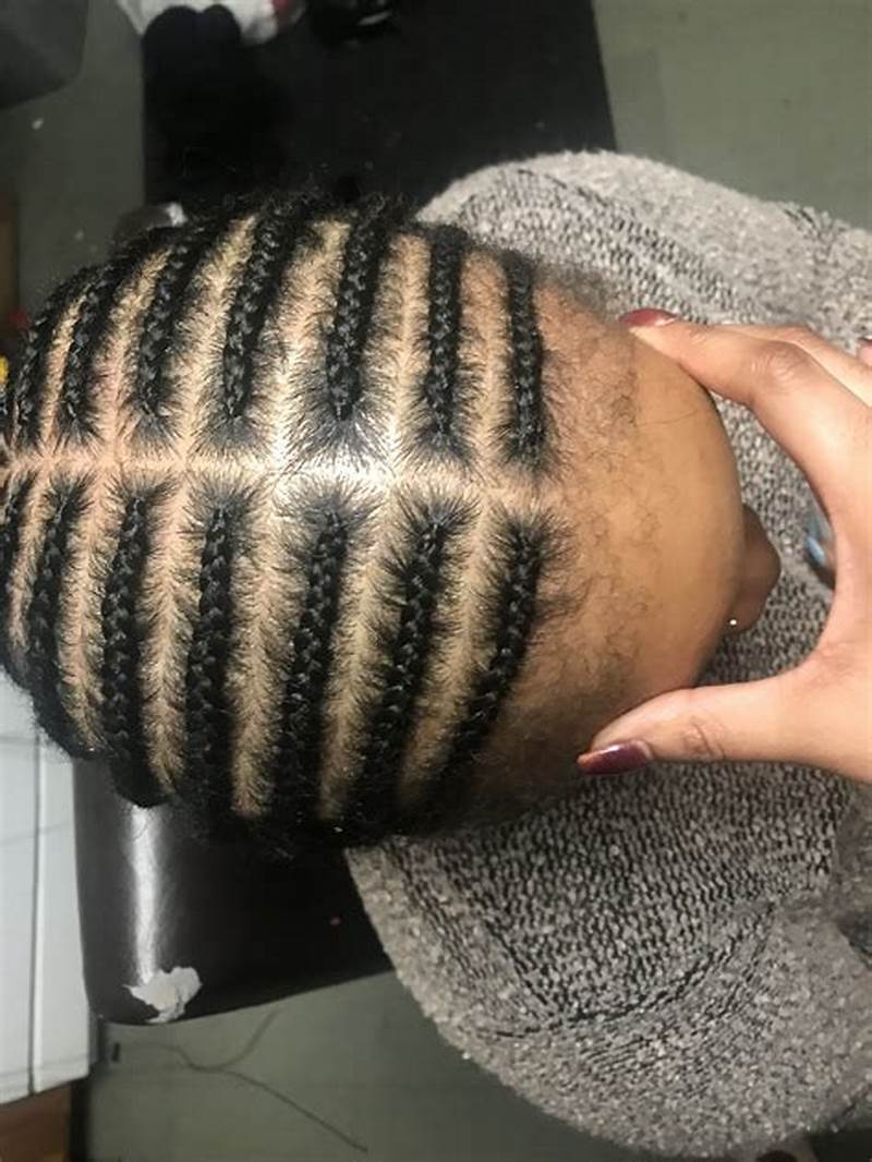 Braid Pattern For Middle Part Sew In