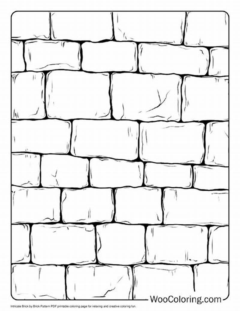 Brick Coloring Pattern
