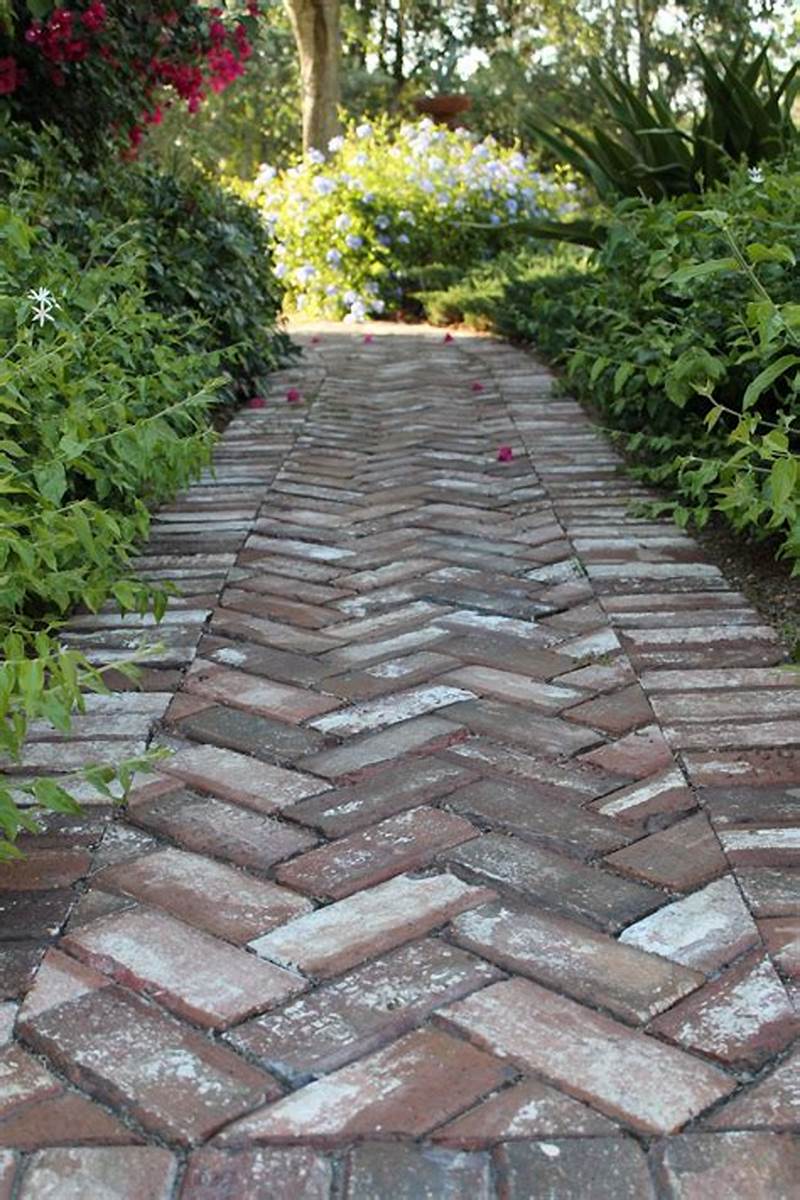 Brick Pattern Path