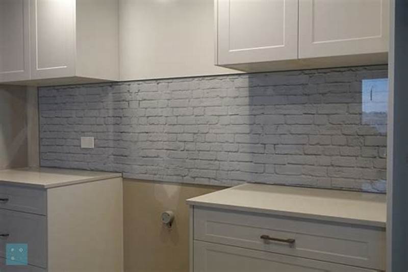 Brick Pattern Splashback