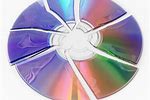 Broken DVD Disc