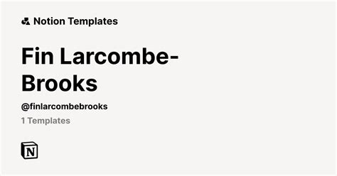 Brooks Template