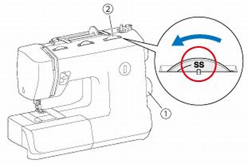 Brother Sewing Machine Pattern Selector Dial
