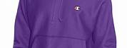 Brown and Purple Champion Sweatshirt