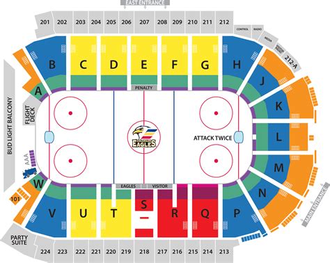 Budweiser Event Center Seating Chart