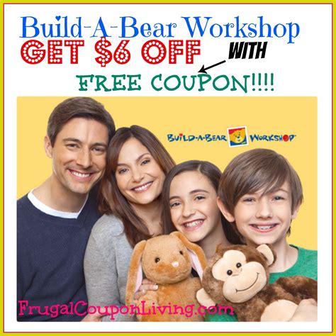 Build A Bear Printable Coupon November 2014