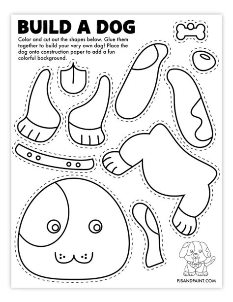 Build An Animal Printable