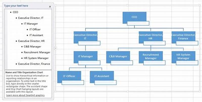 Build Org Chart In Excel