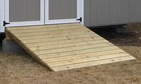 Building Ramp for Storage Shed