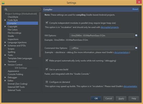 Building and running app via Gradle and Android Studio is slower than via Eclipse