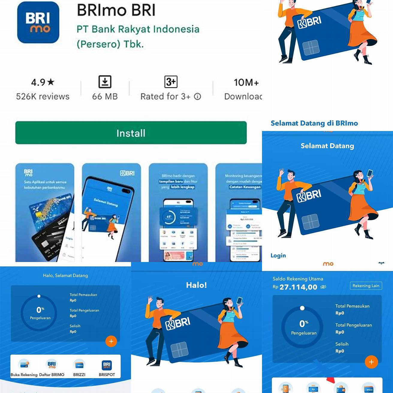 Buka Aplikasi BRI Mobile