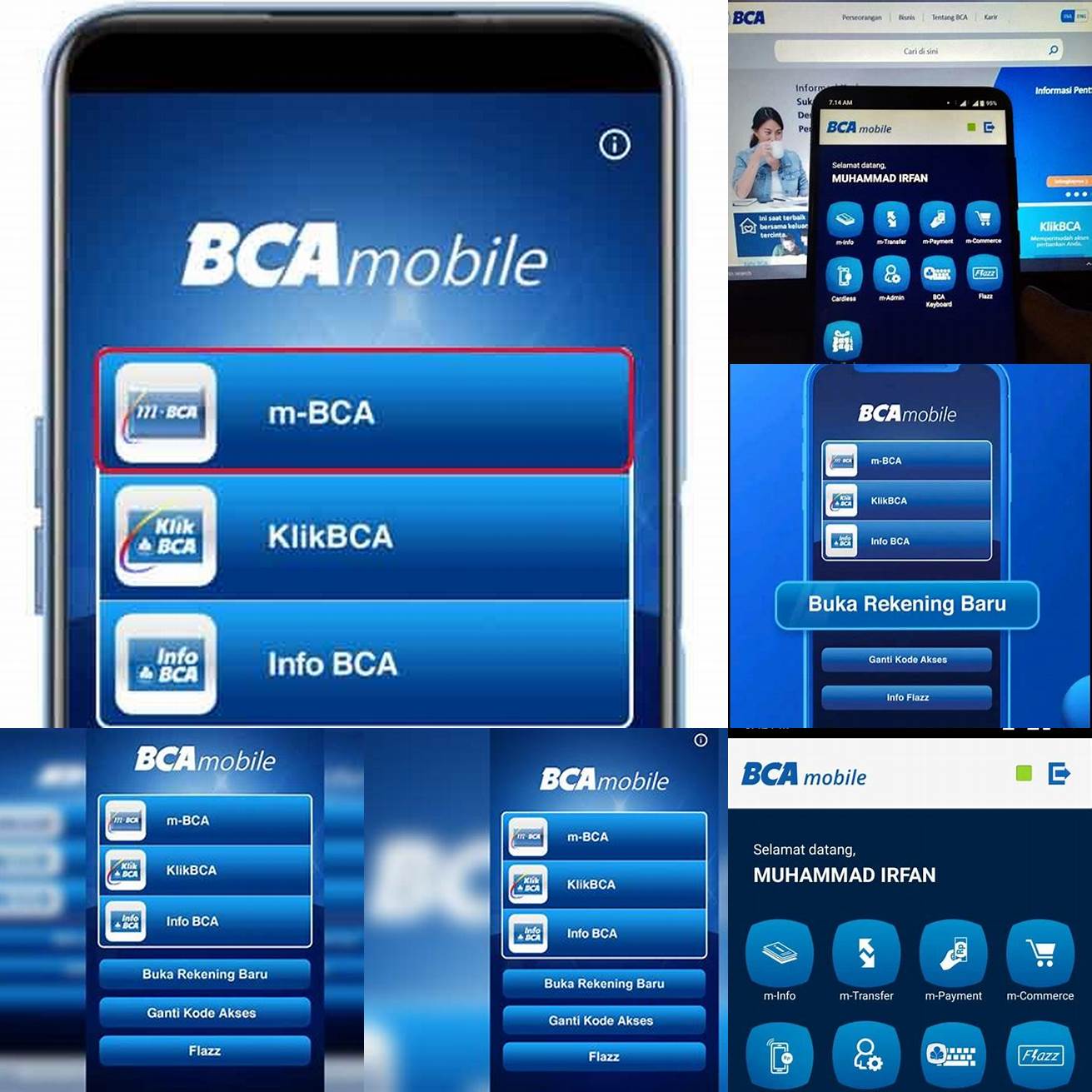 Buka aplikasi BCA Mobile