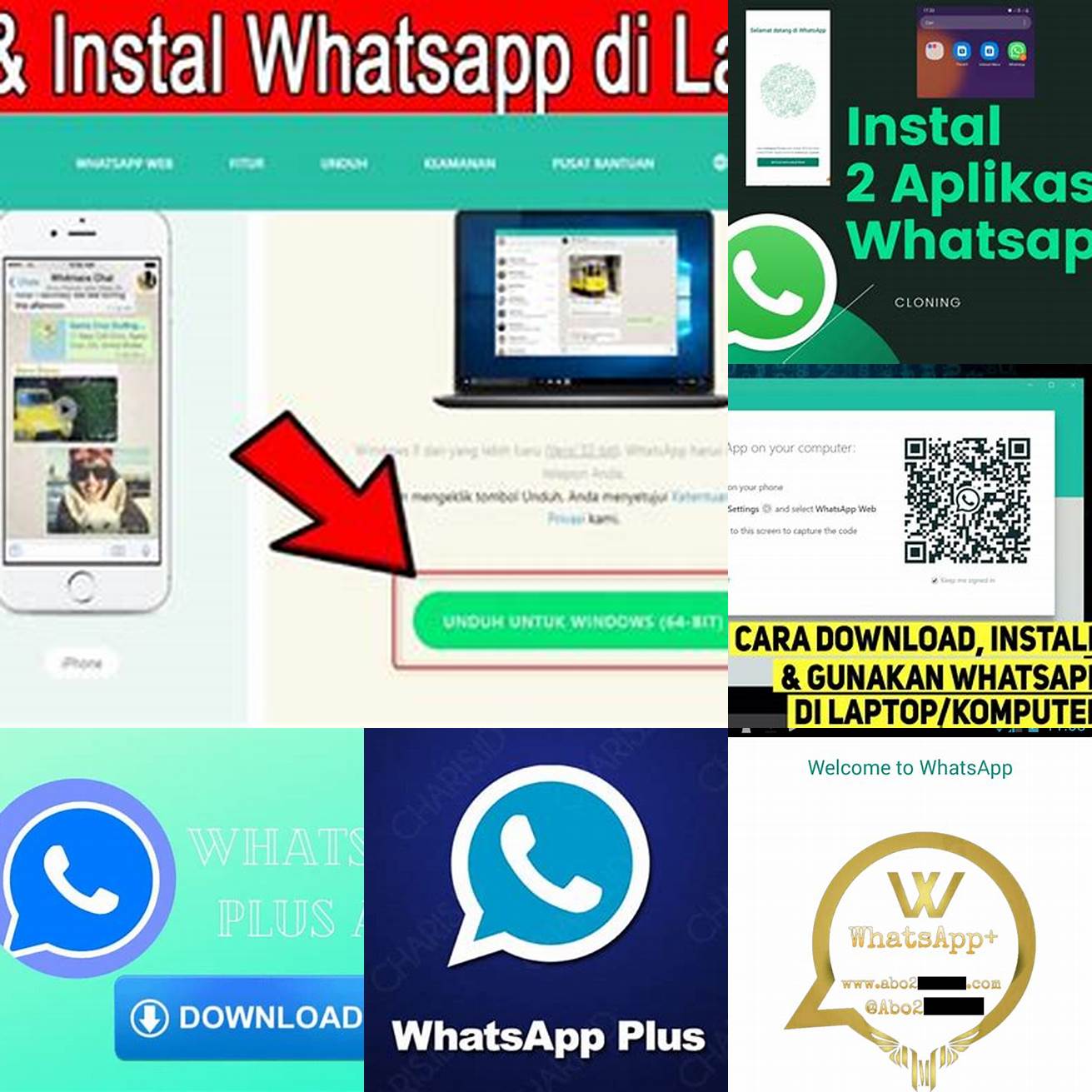 Buka file APK WhatsApp Plus yang sudah diunduh dan klik Instal