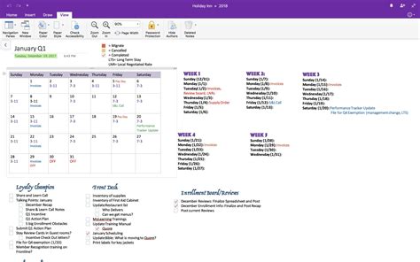 Bullet Journal Onenote Template