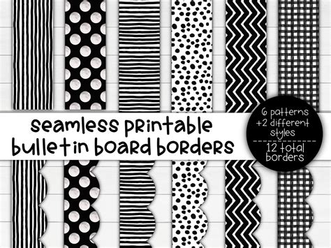 Bulletin Board Trim Printable