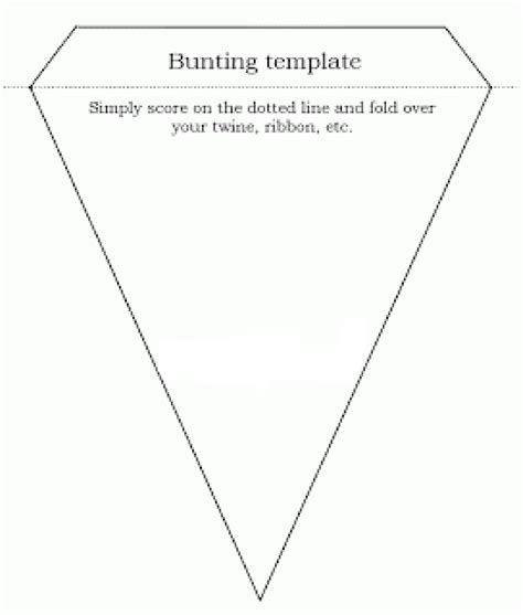 Bunting Banner Template