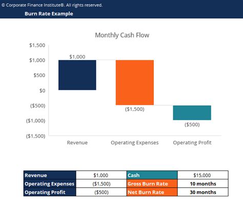 Burn Rate Template Excel